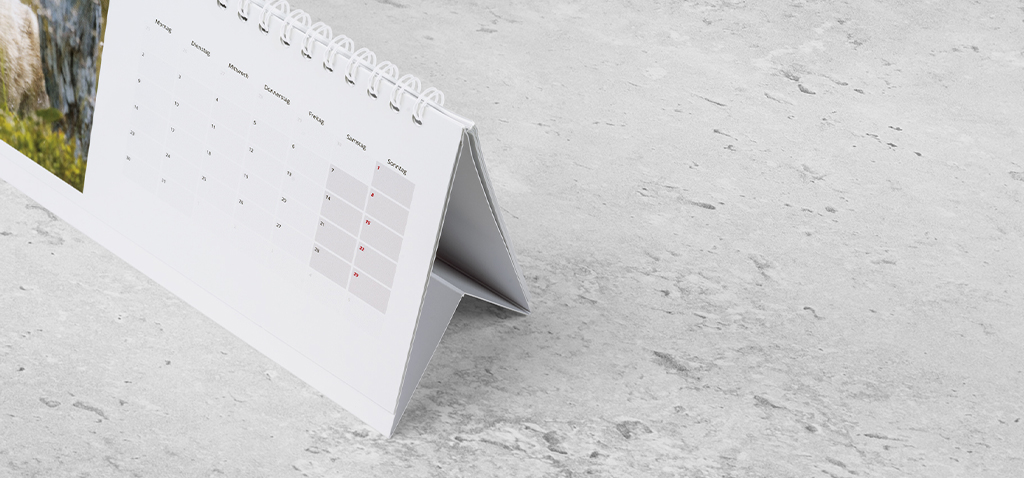 Calendriers en impression numérique