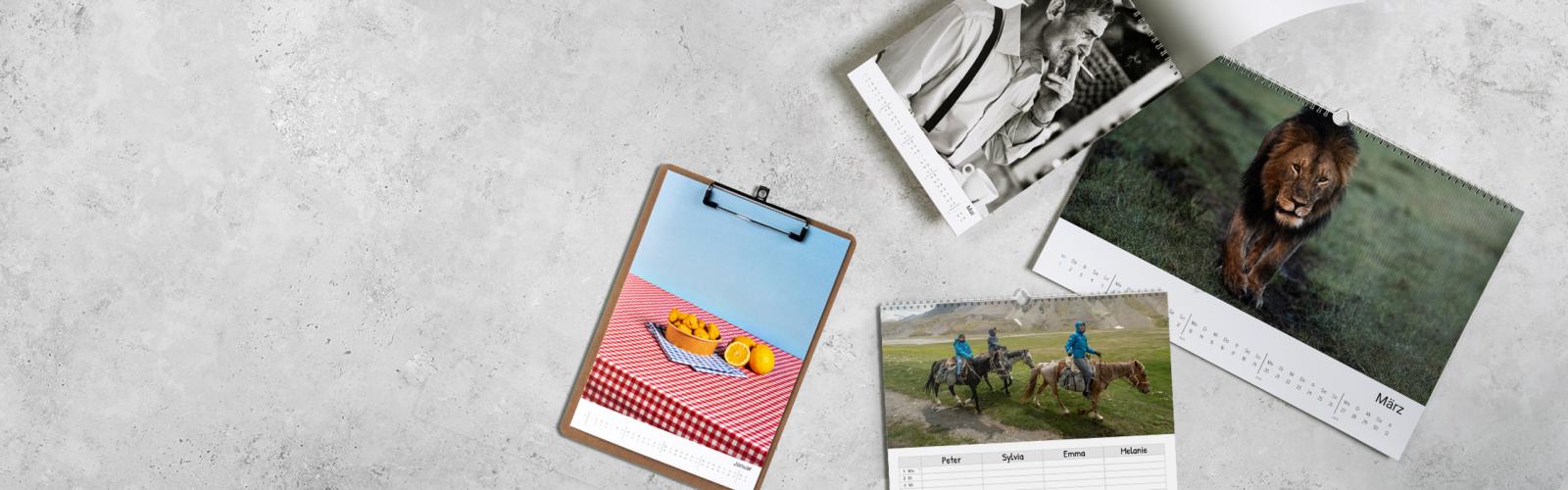 Kategoriebild der Kategorie “Digitaldruck-Kalender”