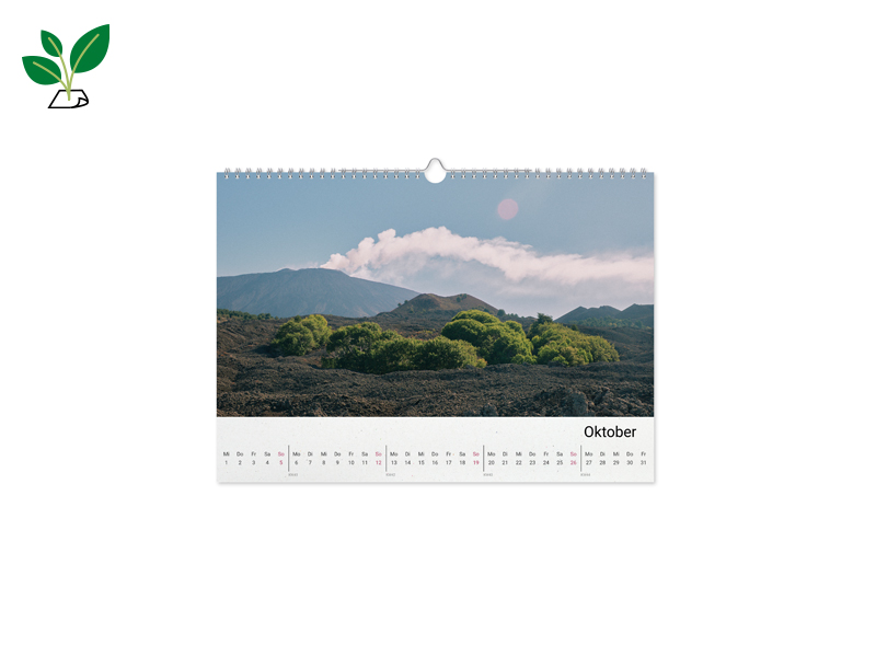 Artikelbild 1 des Artikels “Wandkalender Natura A4 quer “